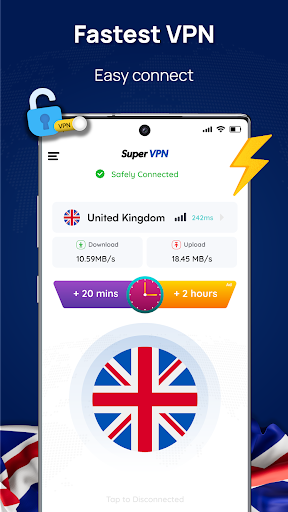 London VPN: United Kingdom VPN Скриншот 1