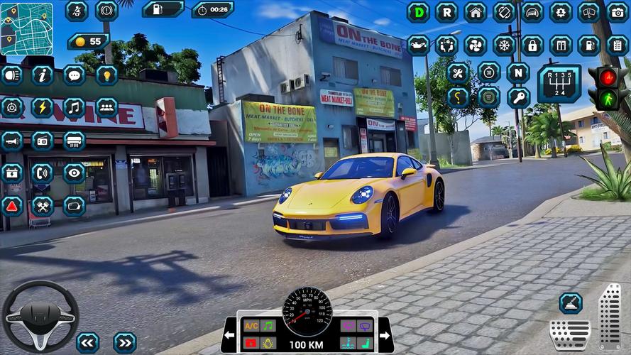 Classic Car Games Simulator 3d Captura de pantalla 4