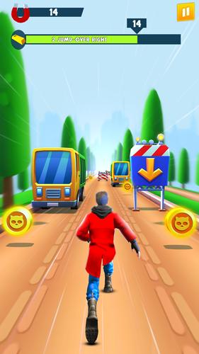 Subway Runner Game स्क्रीनशॉट 4