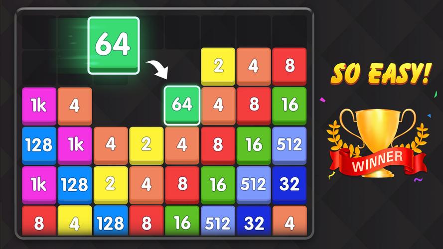 Merge Block - number games Screenshot 2