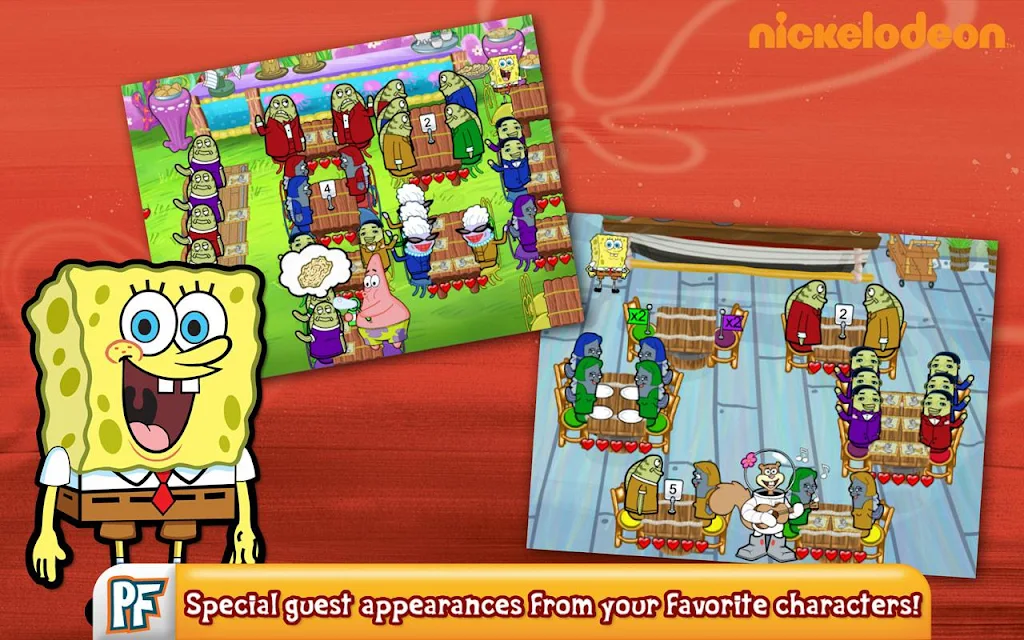 SpongeBob Diner Dash Capture d'écran 2