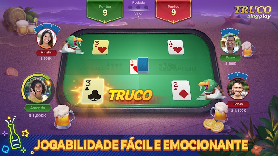 Truco ZingPlay: Jogo de cartas应用截图第2张