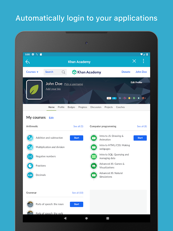 ClassLink LaunchPad स्क्रीनशॉट 4