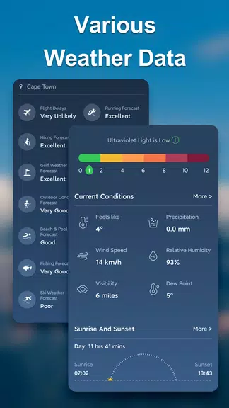 Weather Live: Accurate Weather スクリーンショット 4