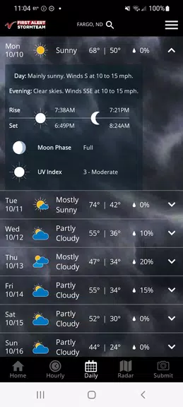 VNL Weather 스크린샷 2