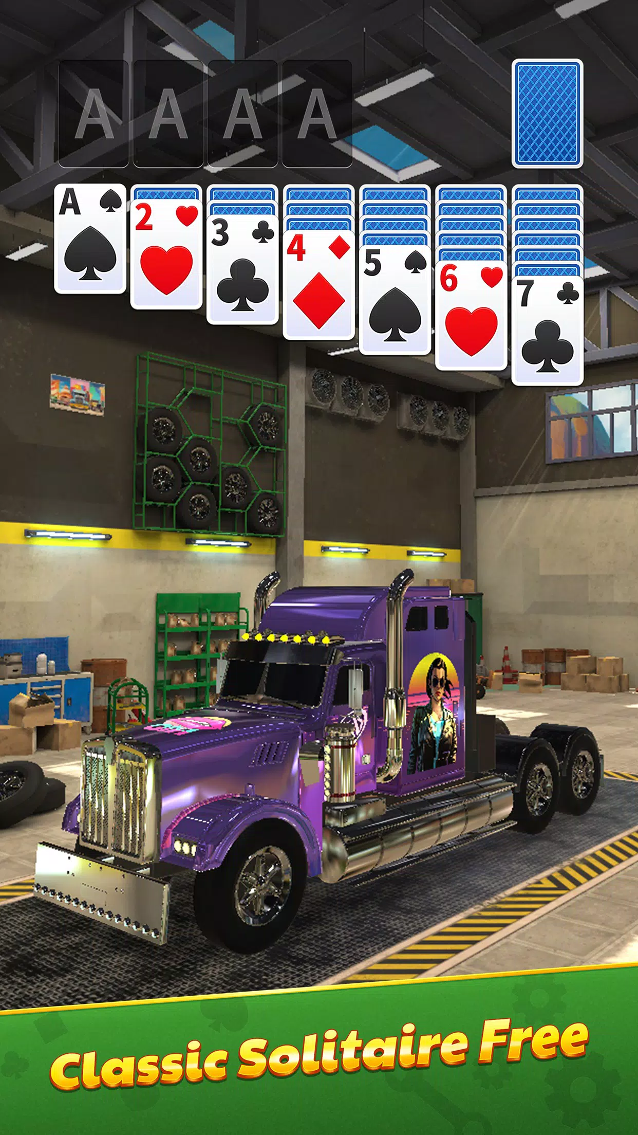 Solitaire Truck 스크린샷 4