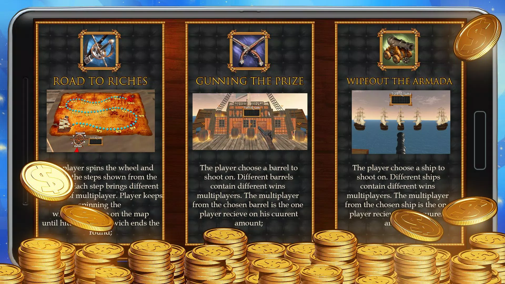 Pirate Slots: VR Slot Machine Screenshot 4