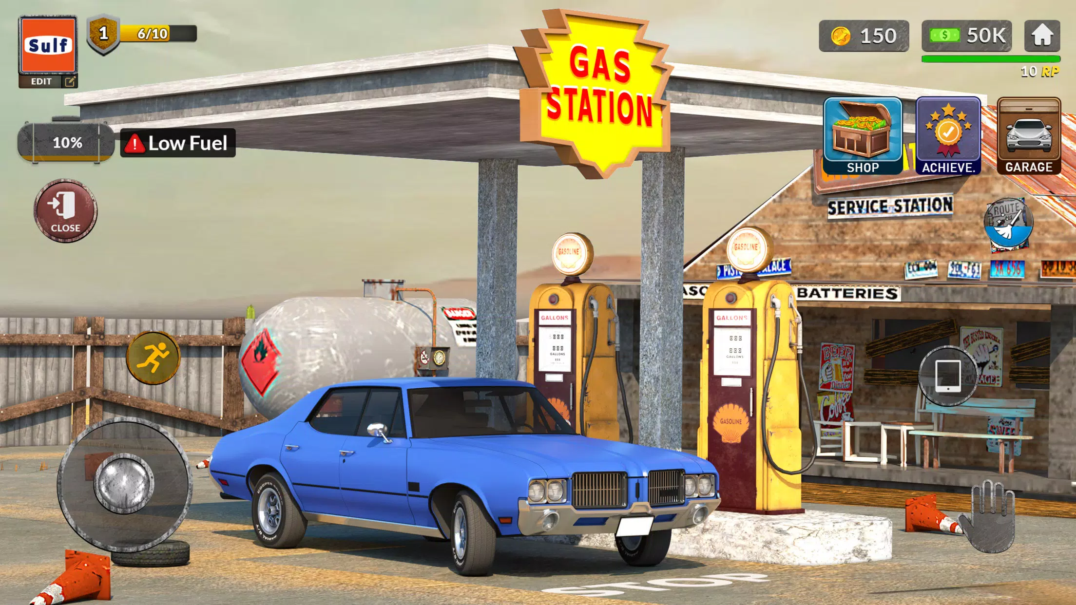 Gas Filling Junkyard Simulator Screenshot 1