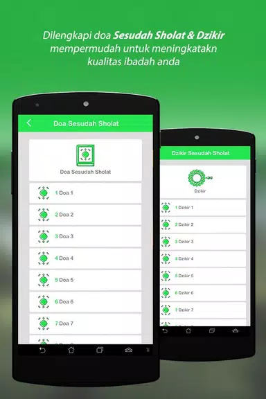 Tuntunan Sholat Lengkap +audio スクリーンショット 3