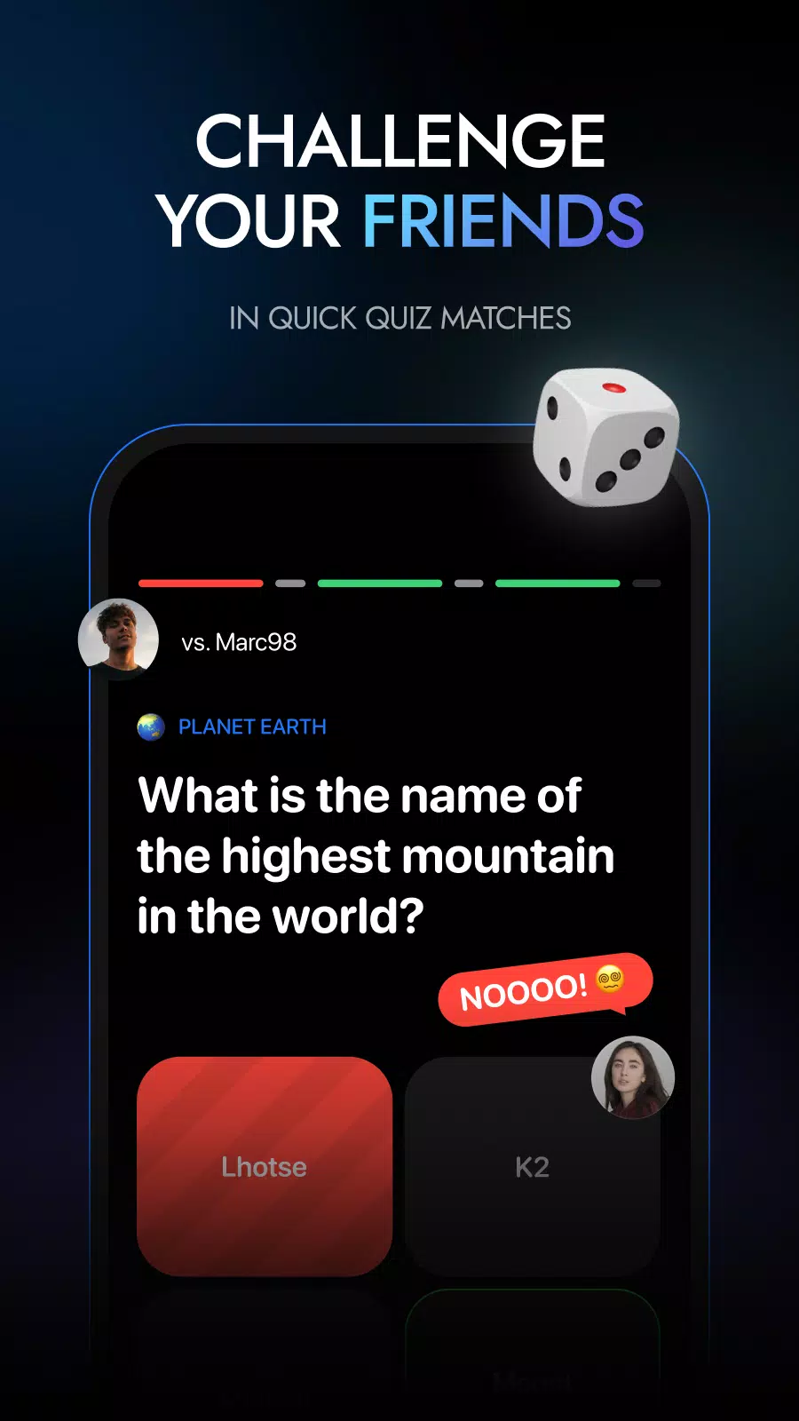 QuizApp Captura de tela 2