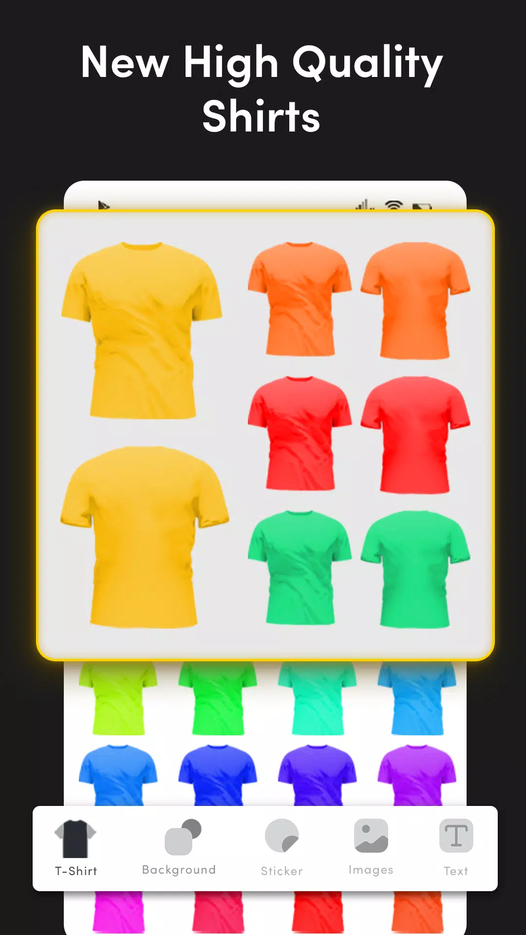 T Shirt Design Maker – YoShirt スクリーンショット 3