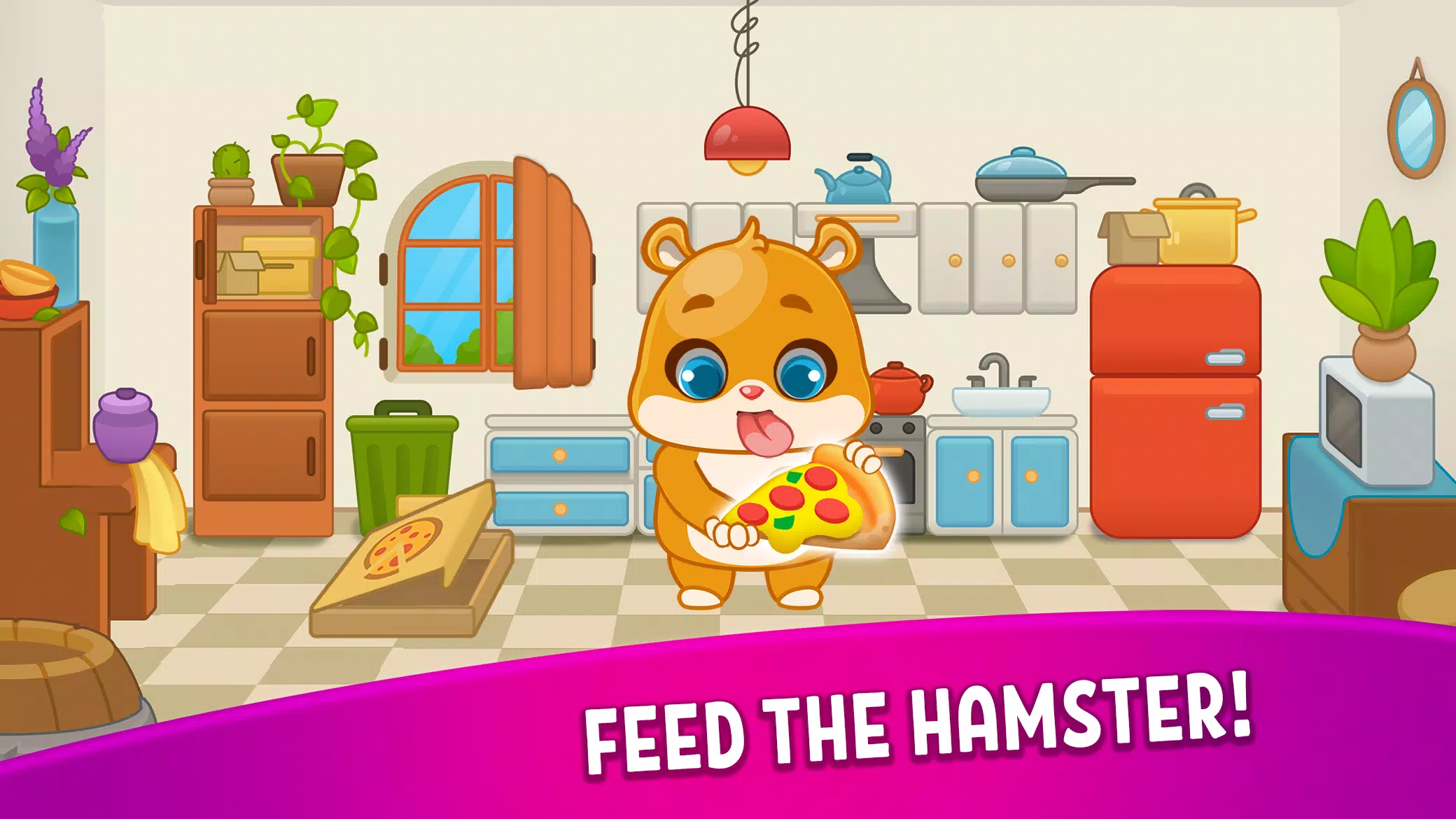 Hamster House: Kids Mini Games 스크린샷 2