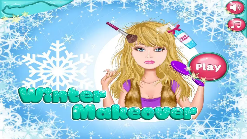 makeover game : Girls games スクリーンショット 1