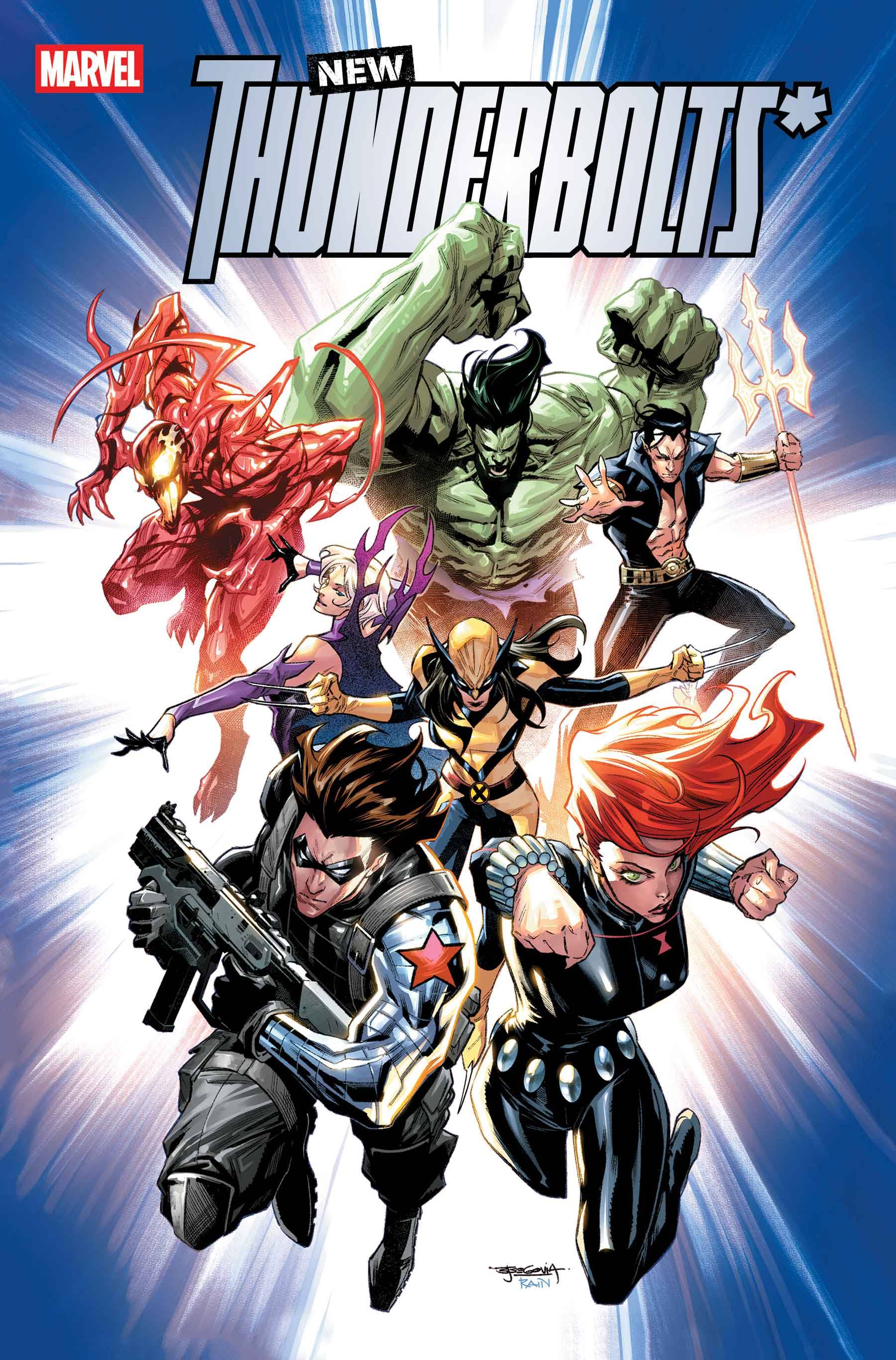Stephen Segovia의 New Thunderbolts #1 커버