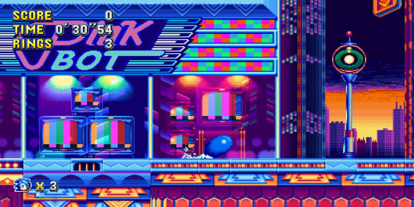 Sonic Mania Plus - NETFLIX Mod Capture d'écran 2