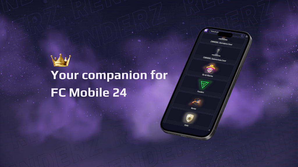 RenderZ: FC Mobile 24 Database Capture d'écran 2