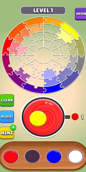 Color Merge Puzzle 스크린샷 3