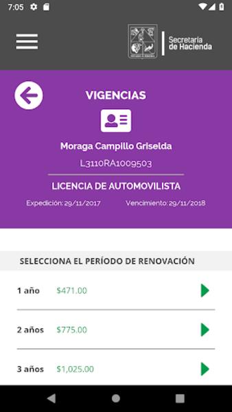 Recaudación Hacienda Sonora 스크린샷 2