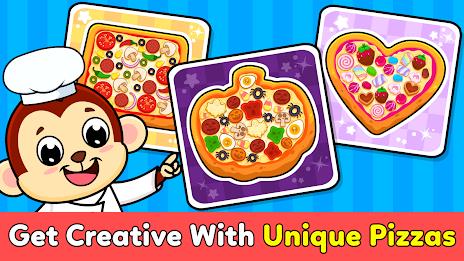 Timpy Pizza Kids Cooking Games Capture d'écran 1