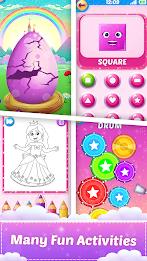 Princess Baby Phone Kids Game Captura de tela 3