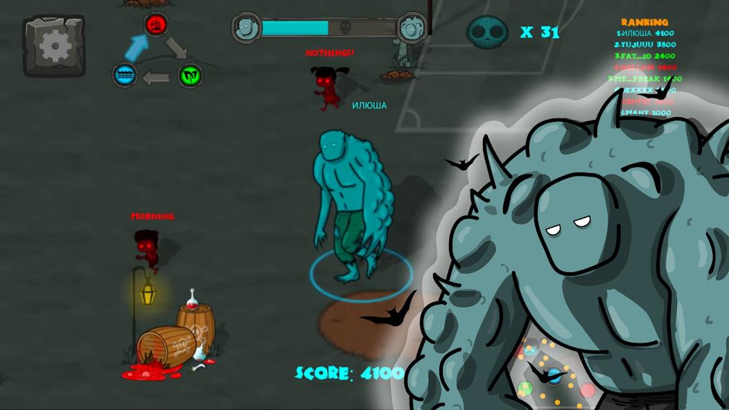 Zombeat.io - io games zombies Mod Captura de tela 2