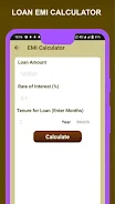 Loangrow - EMI Loan Calculator应用截图第2张