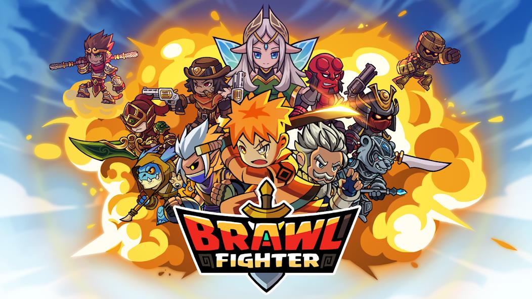 Brawl Fighter - Super Warriors Mod स्क्रीनशॉट 1