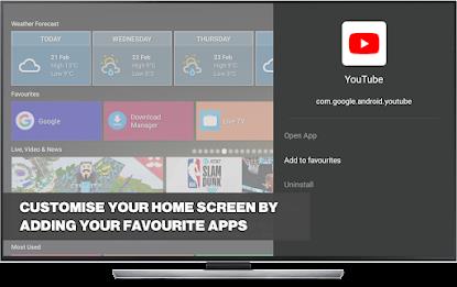 Super Smart TV Launcher 스크린샷 4