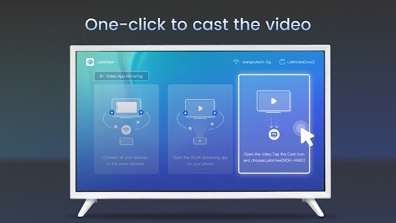 LetsView-テレビ用の無線画面ミラーリングアプリ スクリーンショット 4