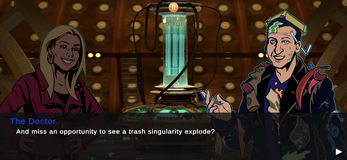 Doctor Who: Split - A Fan Visual Novel Capture d'écran 1