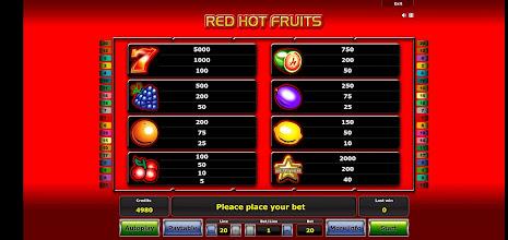 Romantic Fruit Slot Game Скриншот 3