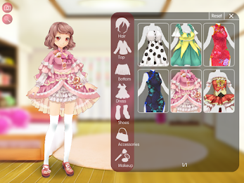 Anime Girl Creator & Dress Up應用截圖第4張