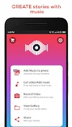 Stories with music photos 스크린샷 1