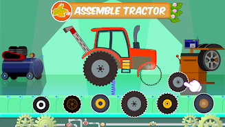 Farm Tractors Dinosaurs Games स्क्रीनशॉट 3