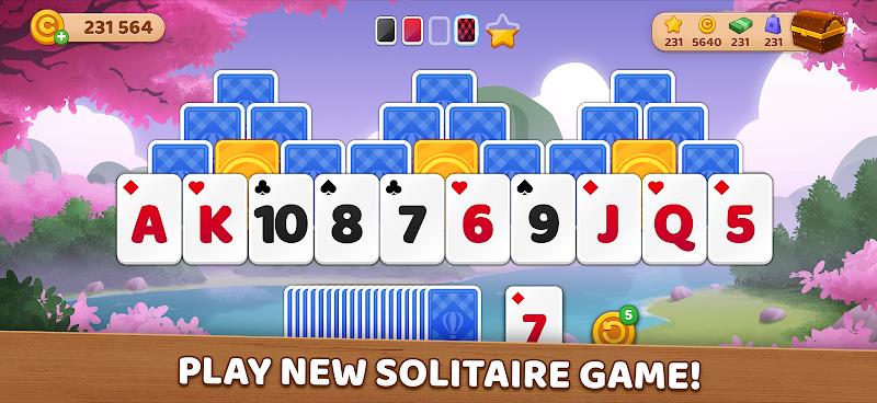 Solitaire Tripeaks: Cloud City Capture d'écran 1