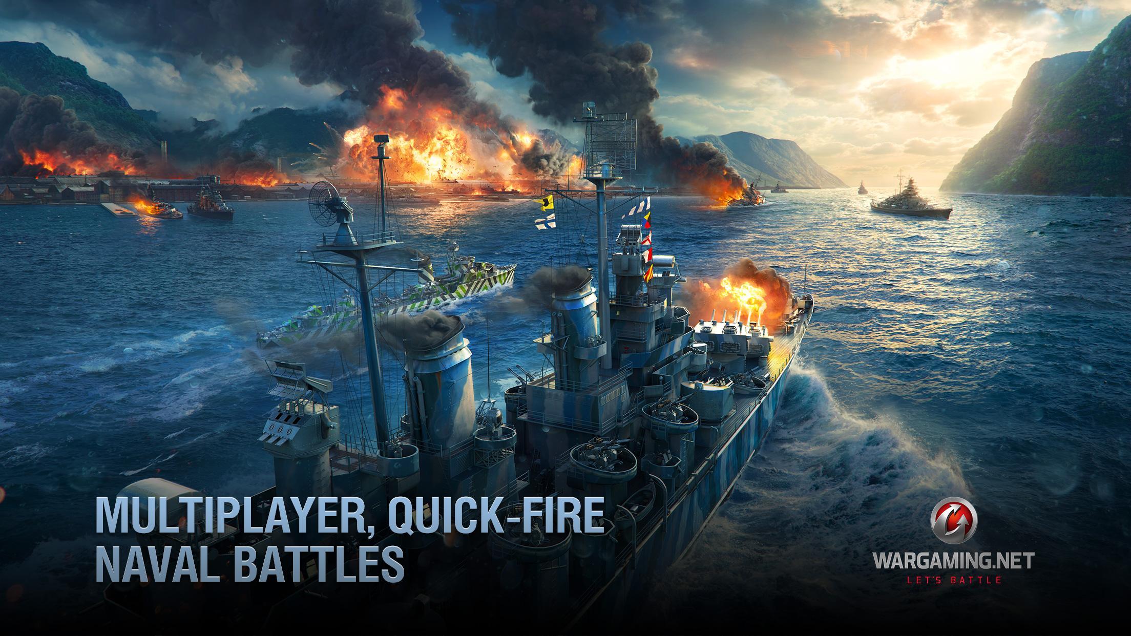 World of Warships Blitz War Screenshot 4