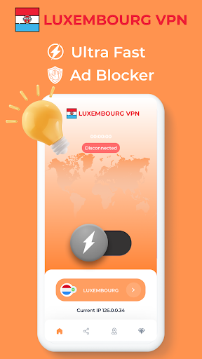 Luxembourg VPN - Private Proxy スクリーンショット 2