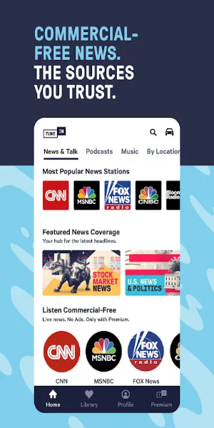 TuneIn Radio Pro Screenshot 3