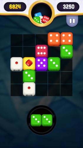 Merge Block: Dice Puzzle Captura de tela 3