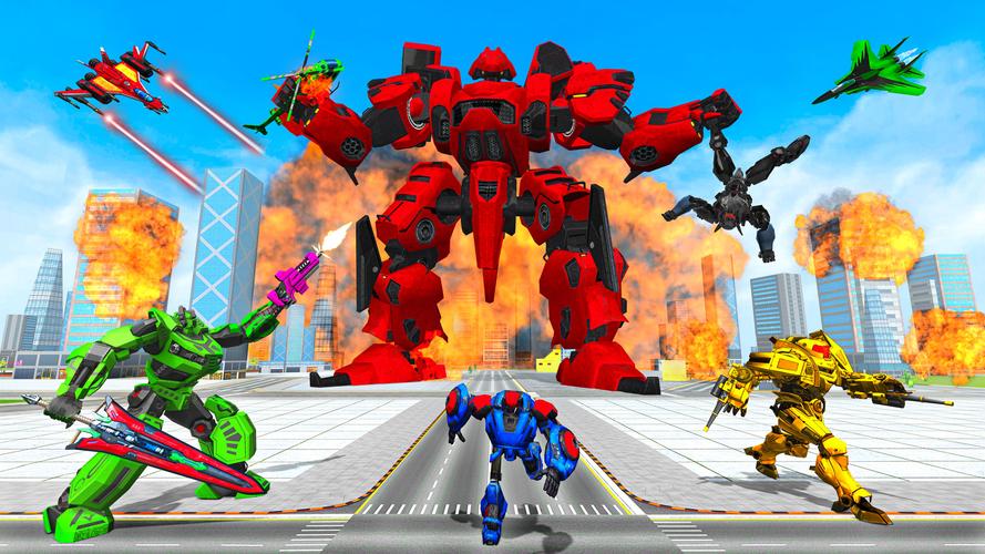 Mech Robot Transforming Game應用截圖第4張