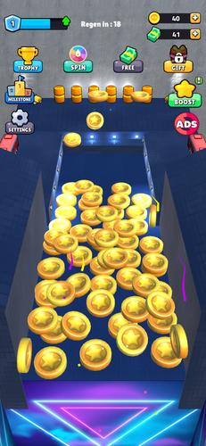 Coin Party Pusher स्क्रीनशॉट 1