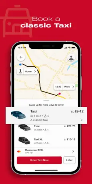 FREENOW - Mobility Super App Capture d'écran 1