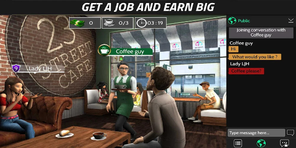 Avakin Life - 3D virtual world MOD Screenshot 4