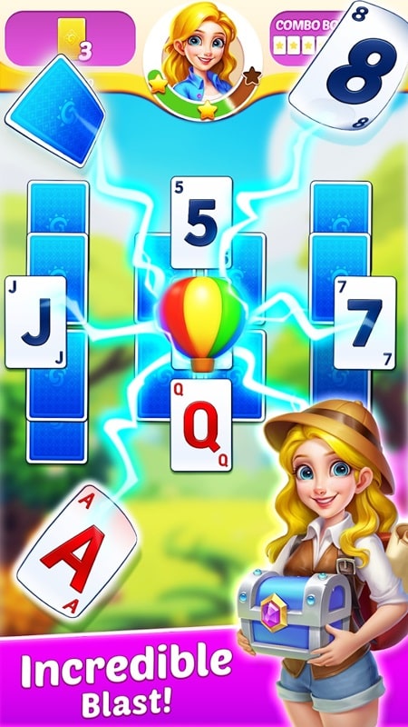 Solitaire Tripeaks Diary 스크린샷 3