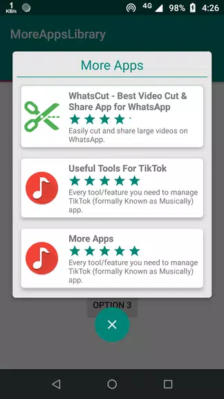 More Apps Library Screenshot 1