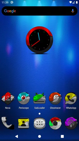 Half Light Icon Pack Captura de tela 1