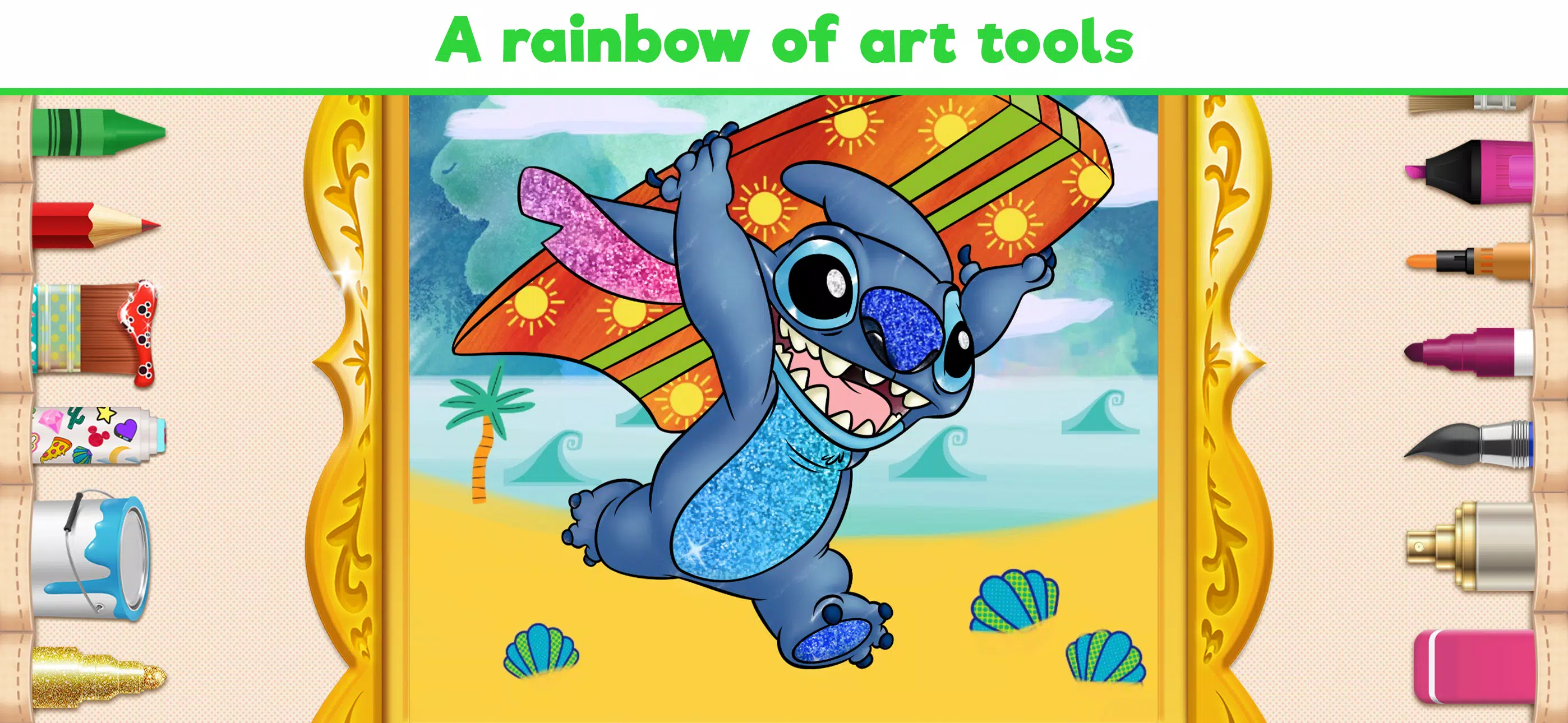 Disney Coloring World स्क्रीनशॉट 3