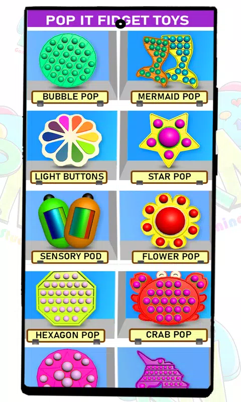 Poppit Game: Pop it Fidget Toy Captura de tela 1