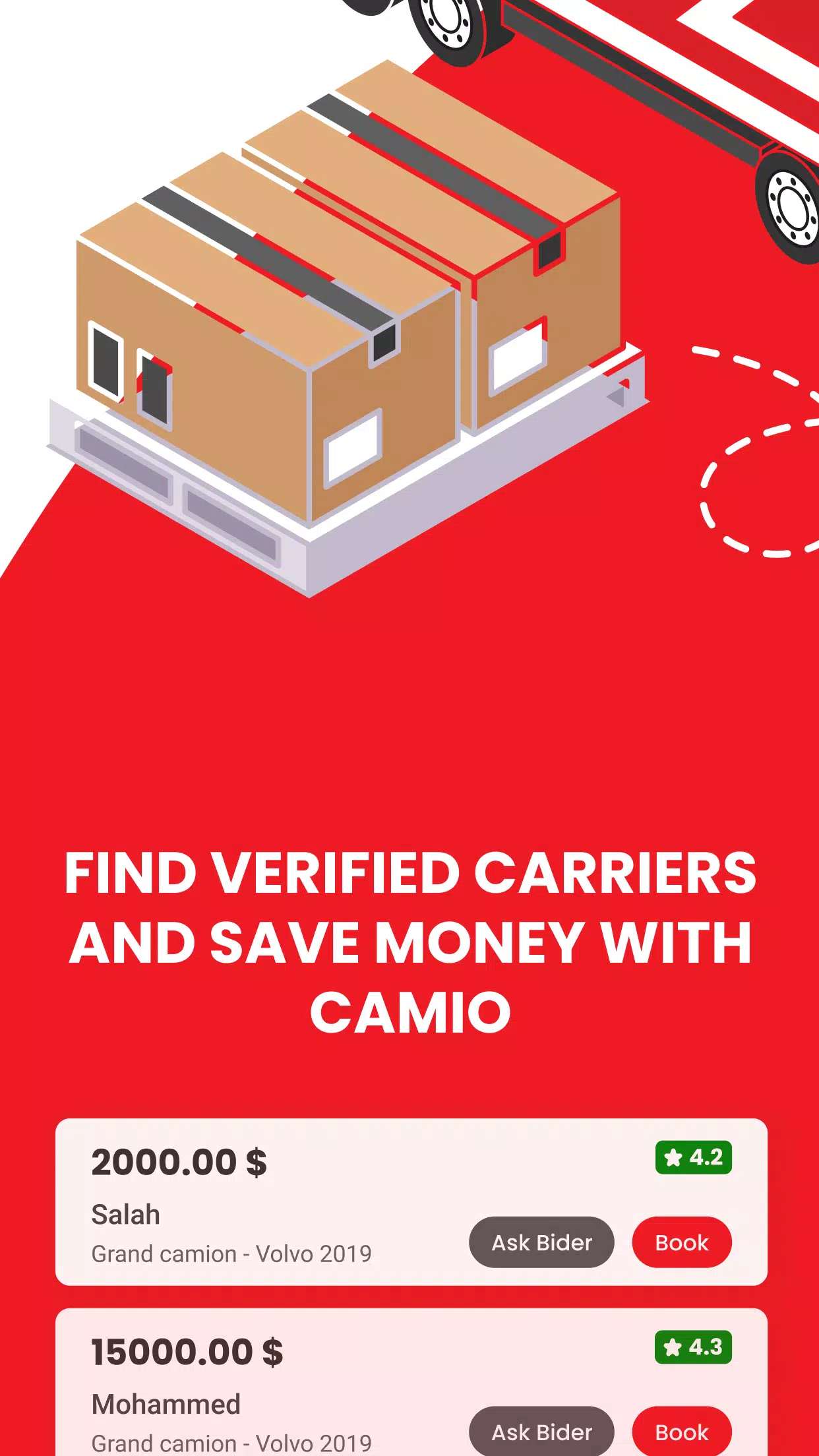 CAMIO – Transport Marchandise 스크린샷 2