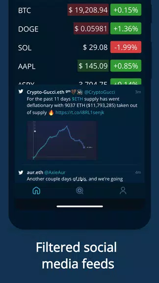 HODL Real-Time Crypto Tracker Скриншот 3